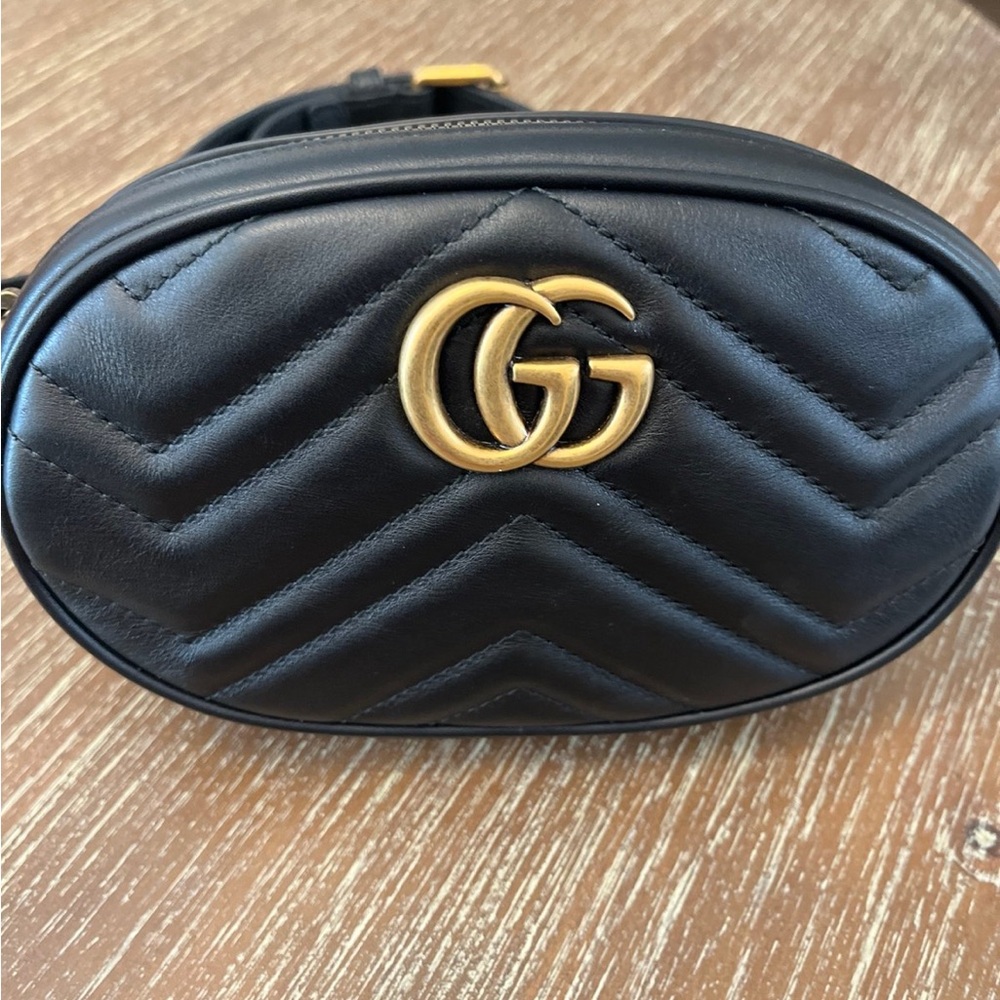 Gucci Calfskin Marmont Belt Bag - Picture 5 of 7